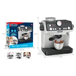 Кофеварка, 22x22x13 см, льется вода, звук, свет, на батарейках, 22.5x24x14 см