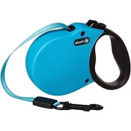 Повідець-рулетка для собак Land Of Dogs Alcott 3 м, 11 кг блакитний