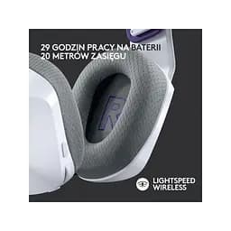 Комп'ютерна гарнітура Logitech G733 Lightspeed Wireless RGB White (981-000883) - мініатюра 8