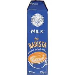 Молоко ОКЗДХ Наше молоко Barista 2.5% 950 мл - мініатюра 4