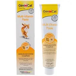 Ласощі для котів GimCat Multi-Vitamin Paste 200 г (мультивітамін)