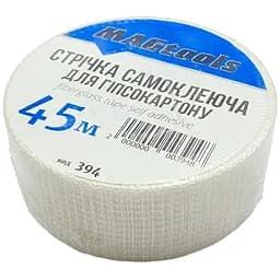 Лента малярная клейкая для гипсокартона стеклотканевая 45мм x 45м