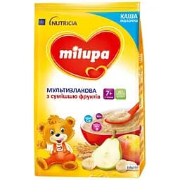 Молочна каша Milupa Мультизлакова з сумішшю фруктів 210 г