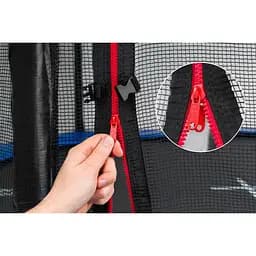 Батут Hop-Sport 10ft (305см) чорно-синій з внутрішньою сіткою (4 ноги) - мініатюра 7