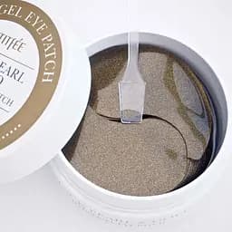 Гідрогелеві патчі для очей Перли-Золото Black Pearl&Gold Hydrogel Eye Patch Petitfee & Koelf 60 шт - мініатюра 5