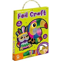 Набір для творчості Vladi Toys Foil craft Birds 18 аркушів фольги VT4433-12 