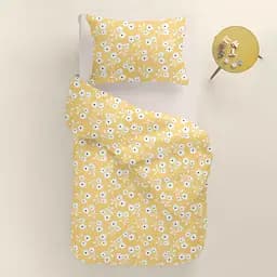 Дитяча постільна білизна Cosas SUNNY BLOSSOMS CS1 110х140см (SunnyBlossoms_98Cappuccino_140) - мініатюра 2