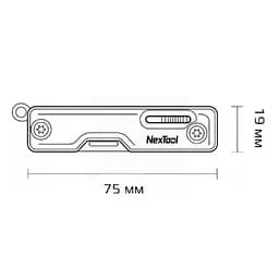 Мультитул NexTool Multi Functional Knife, синій - мініатюра 4