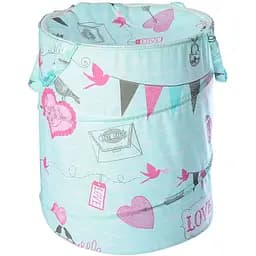 Корзина для игрушек METR Plus M 5766 на молнии Love