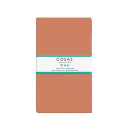 Набір простирадл на резинці Cosas WHITE/TERRAKOT 140х200х20 см (Set_White_Terrakot_140x200_2) - мініатюра 11