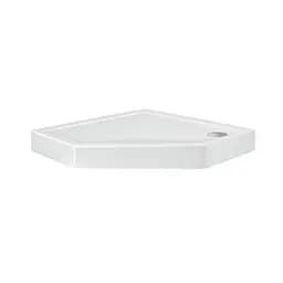 Набір: Qtap душова кабіна Scorpio BLA10995-AC6 Clear 2120x900x900 мм + піддон Diamond 309912 90x90x12 см з сифоном, Чорний, Універсальна, прозорий - мініатюра 3