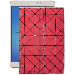 Чехол StatusCASE из экокожи для планшета Samsung Galaxy Tab S2 (T713) Красный ромб