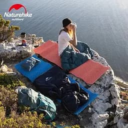 Килимок складний IXPE Naturehike NH19QD008 алюмінієва плівка 185x56х1,8 см оливковий зелений - мініатюра 6
