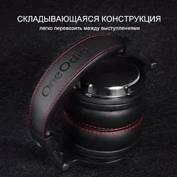 Навушники OneOdio Studio Pro 50 Black провідні професійні студійні навушники з мікрофоном моніторні - мініатюра 7