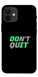 Чохол Demsky Don't quit для Apple iPhone 12 mini (5.4)