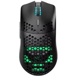 Бездротова ігрова миша K-Snake SM600 з бічними кнопками з акумулятором та підсвічуванням Чорний (SH0000315)