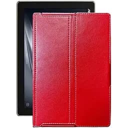 Чохол StatusCASE з екошкіри для планшету Asus ZenPad 10 (Z301M-1D027A-P028) Червоний