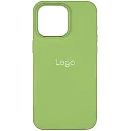 Чохол Spase Silicone Case Full Size AA iPhone 15 Pro Max Mint