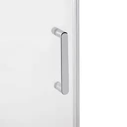 Душова кабіна Qtap Scorpio CRM10115-AC6 100x100 см, скло Clear 6 мм, покриття CalcLess, без піддона, Універсальна, хром, без поддона - мініатюра 4