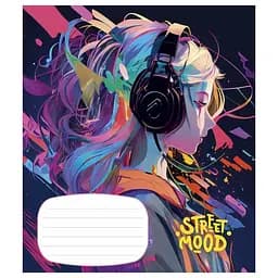 Зошит учнівський "Manga style" 024-3272L-5 в лінію, 24 аркуша