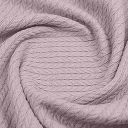 Плед-покривало Cosas Knitted Braid Floral косичка 75х95 см (Blanket_24Floral_KnittedBraid_75x95) - мініатюра 3