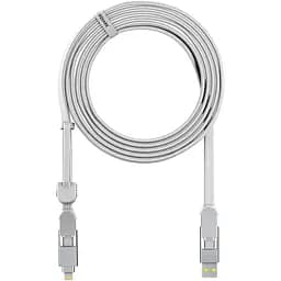 Кабель Rolling Square inCharge XL 3 м білий (XLL02R) - мініатюра 2