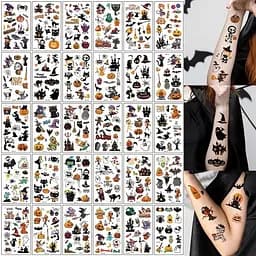 Набор детских временных татуировок "Хэллоуин" kids-tatto-halloween-set-30