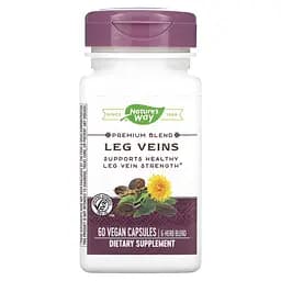 Підтримка вен Nature's Way Leg Veins Support Blend 60 капсул