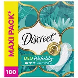 Прокладки Discreet Deo Waterlily Multiform ежедневные 180 шт. 