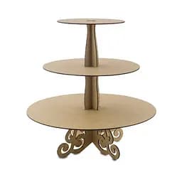 Заготовка для декорування "Підставка для солодощів Кругла" FDPO-088