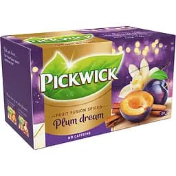 Чай фруктово-трав'яний Pickwick Plum dream з корицею сливою ваніллю 40 г (20 шт. по 2 г) - мініатюра 2