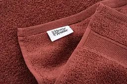 Рушник махровий Ardesto SuperSoft 70х140 см 100% бавовна теракотовий (ART2270RT)  - мініатюра 6