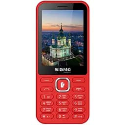 Мобільний телефон Sigma X-style 31 Power Type-C Red (4827798855058)