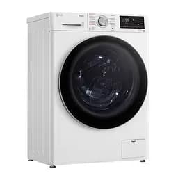 Пральна машина LG фронтальна, 7кг, 1200, A+++, 48см, дисплей, пара, інвертор, білий (F2V5HS1WW) - мініатюра 2