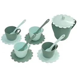 Набір посуду чайний "Ромашка" Tigres 39939 14 ел. М'ятний (4820159399390)