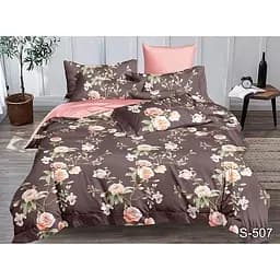 Комплект постельного белья TAG Tekstil с компаньоном Евро 000211031 (S507)