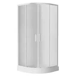 Душова кабіна Eger Tisza 80x80 скло Zuzmara 599-020, матовий, білий
