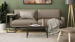 Стіл журнальний приставний Террі Комбо Ferrum-decor 345x662x440 Чорний метал ДСП Венге Магія 16 мм (FRD-105554) - мініатюра 8