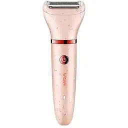 Епілятор жіночий з триммером VGR V-735 3в1 для видалення волосся на тілі акумуляторний USB