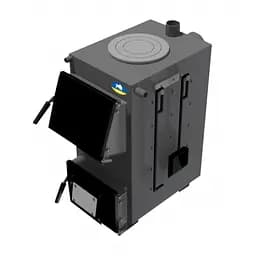 Твердотопливный котел Zubr Classic плита 12 кВт