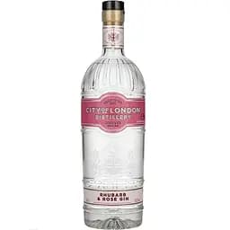 Джин City of London Distillery Rhubarb & Rose Gin, 40,3%, 0,7 л