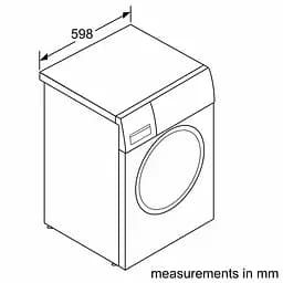 Пральна машина Bosch з фронтальним завантаженням WAN28262UA, 8кг, 1400, A+++(-10%), 55см, Дисплей, Білий (WAN28262UA) - мініатюра 7