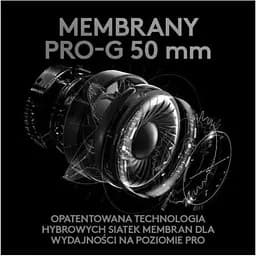 Ігрові навушники Logitech G Pro X Wireless LIGHTSPEED гарнітура для ПК чорна (981-000907) - мініатюра 6