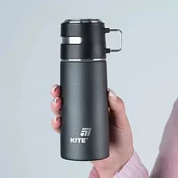 Термос Kite 350 мл чорний (K25-1223-1) - мініатюра 4