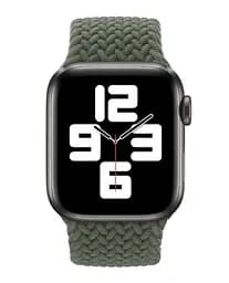 Ремінець Braided Solo Loop Band для Apple Watch 42/44/45mm Inverness Green Size 8 160mm [56261] - мініатюра 2