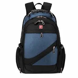 Рюкзак, швейцарський рюкзак, SwissGear 8810, рюкзак туристичний, рюкзак для ноутбука Синій