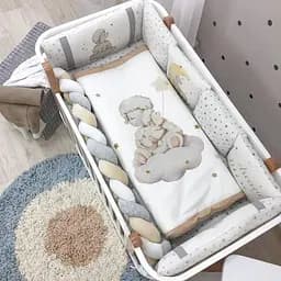 Комплект для новонародженого із захистом та ковдрою Happy Day Детский pbe0050002