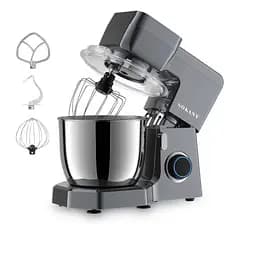 Планетарний міксер Sokany SK-272 1500 Вт із чашею 6.5 л 10 режимів швидкості професійний тістоміс кухонний