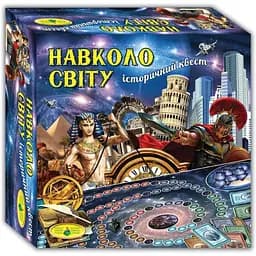 Гра Київська Фабрика Іграшок Навколо світу історична навчальна 2296 (4820121182296)