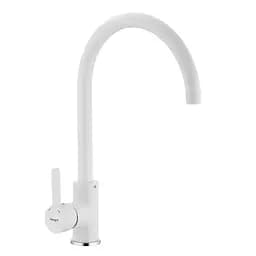 Смеситель для кухни Ibergrif M22118W IB0079, Белый матовый